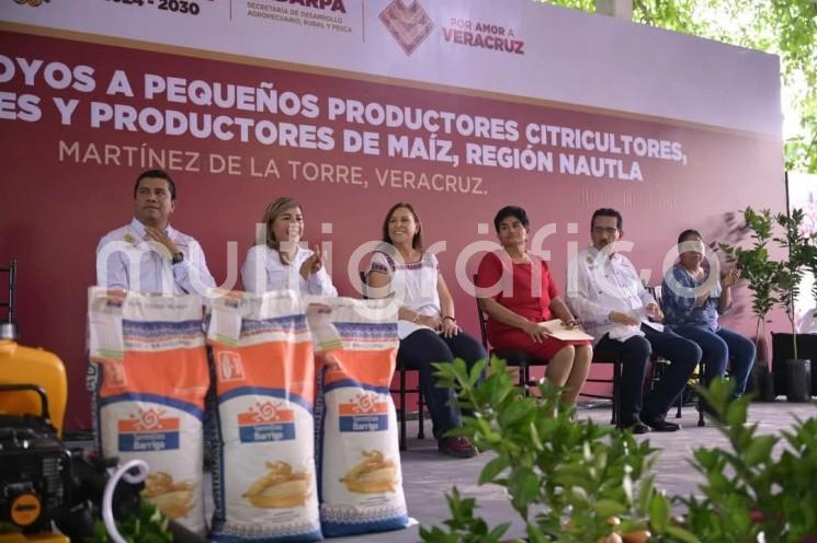 Los recursos públicos deben regresar al campo y a sus productores: Rocío Nahle